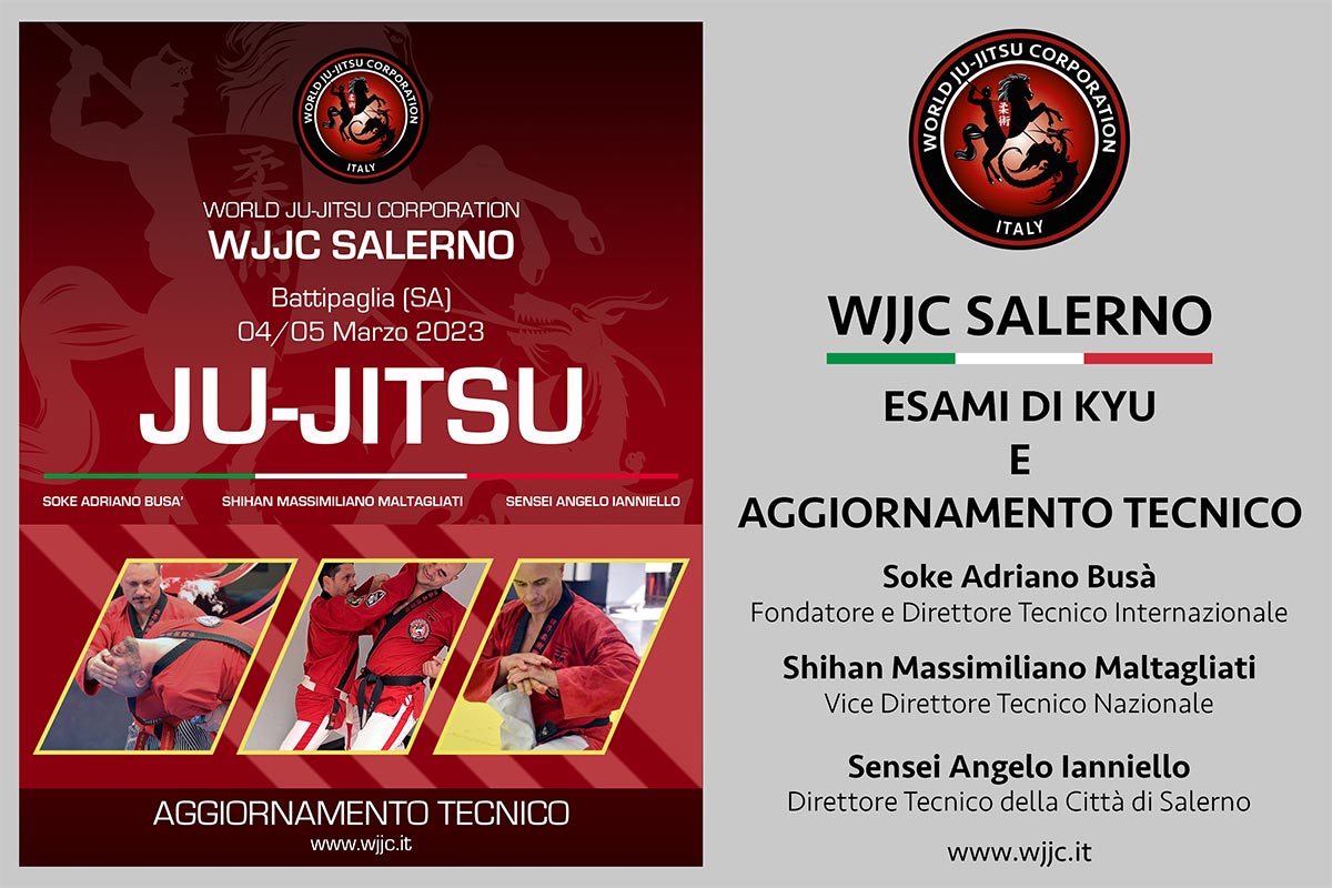 WJJC Salerno - Esami di Kyu e aggiornamento tecnico