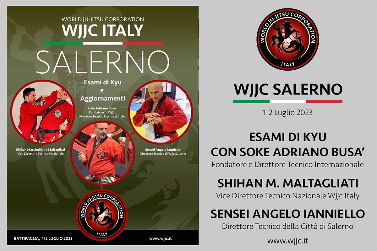 WJJC Salerno - Esami di Kyu e aggiornamenti